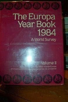 Hardcover Europa Year Book 1984: v. 2: A World Survey Book