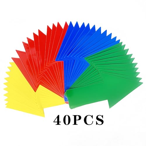 Markierungsschild, abnehmbare Bodenpfeile, Aufkleber, selbstklebend, für Lagerveranstaltungen (Mix)