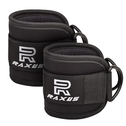 Tobilleras (2 piezas) - Accesorios de Gimnasio para Entrenamiento de Glúteos, Máquina de Cable, Fitness - Tobilleras