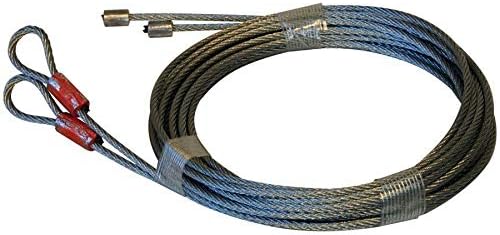 Garage Door Lift Cables For Torsion Spring Systems - 12 Foot Long, Fits Clopay, Wayne Dalton, CHI