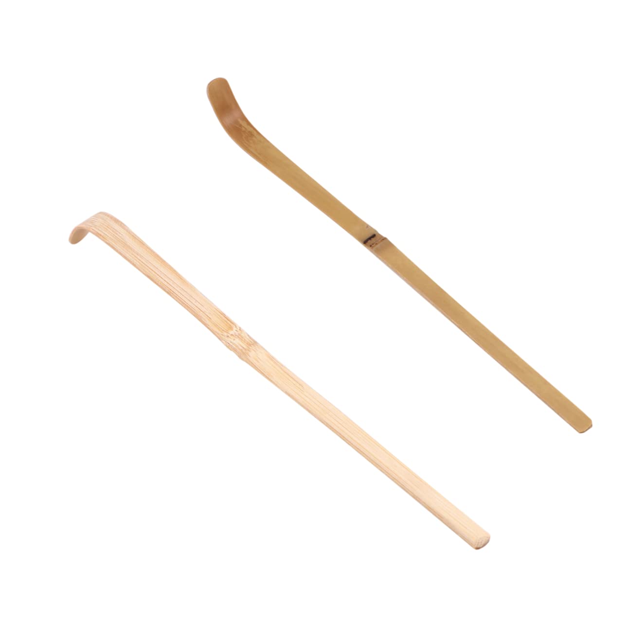 OUNONA 2Pcs Tea Scoop Creative Matcha Spoon for Japanese Tea Ceremony Utensils Lightweight Portable Ergonomic Design Easy to Clean Tools