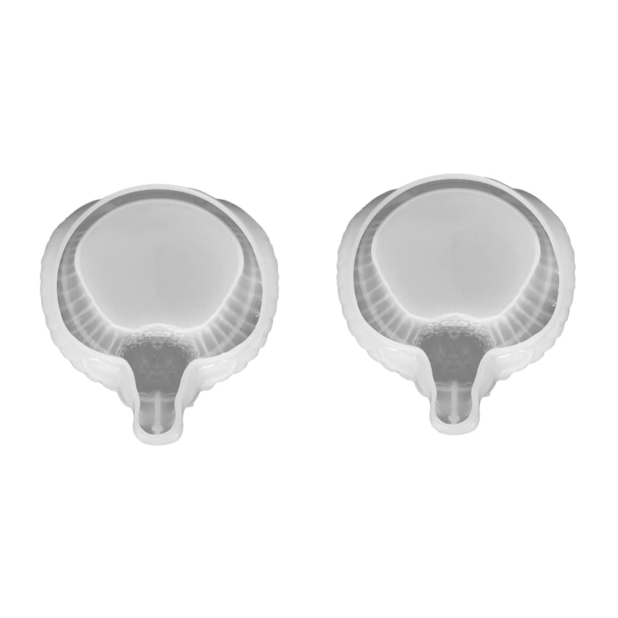 NUOBESTY 2pezzi Stampo Silicone Forma Di Testa Di Mucca Per Epoxy Contenitore Di Stoccaggio Flessibile e Creativo Per Decorazioni Fai Te e Oggetti Arredo