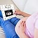 AHANDMAKER Sonogram Picture Frame, Ultrasound Picture Frame with Baby Countdown Weeks Sonogram Pregnancy Milestone Gifts for pecting Parents First Time Moms, Fruit Pattern Pregnancy Announcement