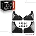 A-Premium - 4PCS - Mud Flaps Splash Guards Mudguards Mudflaps - with Hardware Kits Accessories - Compatible with Toyota RAV4 RAV-4 2019-2023 SUV - Hybrid XLE SE LE Limited & More, Front and Rear