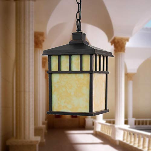 Lustre rustique extérieur de style chinois haut de gamme pour villa - 5