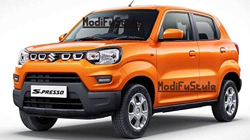 ModifyStyle Front Grill Ring's for Maruti S-Presso (Set of 4pcs) - Image 3 thumbnail