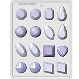 Gems Assortment 1¾' Hard Candy Mold - 8H-5126