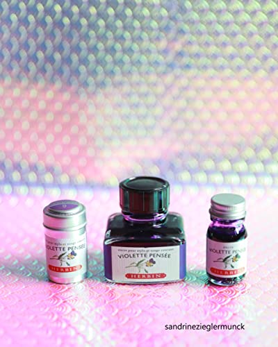 J. Herbin Fountn Pen Ink 30Ml Violette Pensee #TOP3