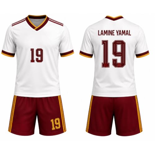 Image of New Spain Away 2026 Jersey Lamine Yamal Jersey for (Kids,Boys and Men)