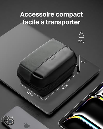Organisateur Cables Voyage : Belkin Trousse de Rangement, pour Appareils Mobiles, Câbles et Acc... – Image 4