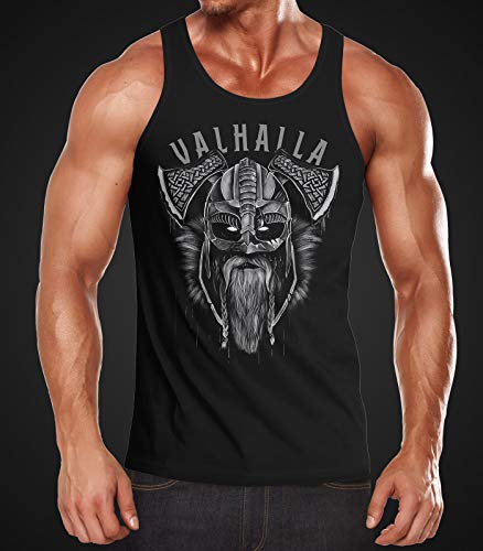  Herren Valhalla Vikinger Helm Muscle Shirt Aufdruck Odinstriert
| Odin Krieger Aufdruck Valhalla Helm Tank-Top Herren M