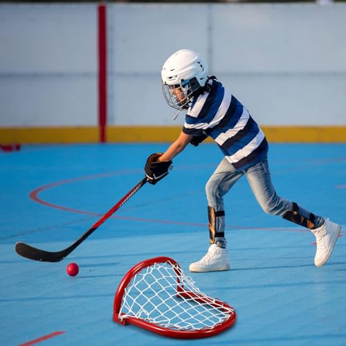 image for Soulchen 2 Pcs Sports Street Hockey Net Youth Indoor Outdoor Steel Hoc