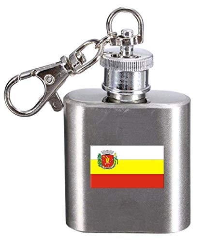 Flasque porte-clés gravé drapeau du Sud de Maringa anti-perte de clés - 2