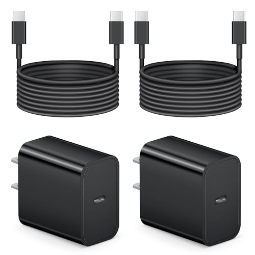 Image of iPhone 17 16 15 Charger Fast Charging 6FT - 20W USB C Charger Block with 6FT Type C to C Cable Compatible with iPhone 17 /17 Pro /17 Pro Max /Air /16 /16e /15, iPad Pro, iPad Air (Black)