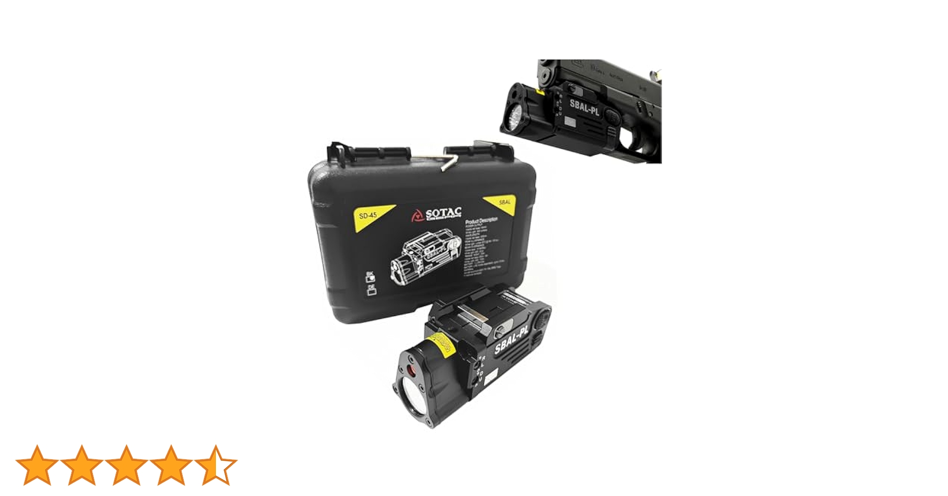 SBAL-PLタイプ ウェポンライト ドットサイト トイガン ガスガン Amazon | FMA SO SBAL-PLタイプ ウェポンライト BK | モデルガン