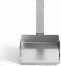 PAZINHA INOX 304 10X12 LIMPEZA CINZAS CHURRASQUEIRA BRASA FORNO FOGAO A LENHA