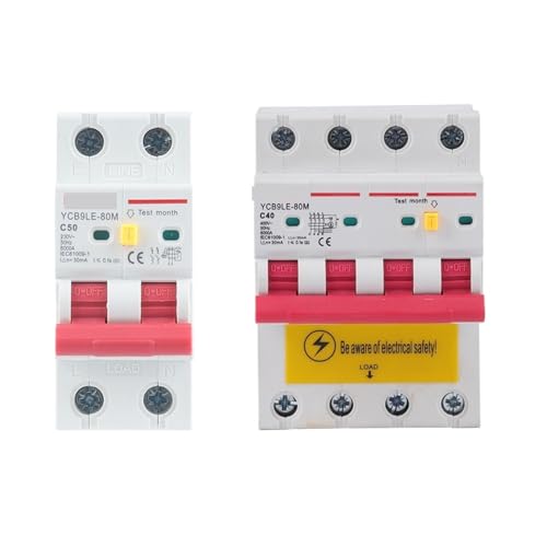 RCBO 30mA disjoncteur différentiel coupure instantanée contre fuite et surintensité 230V