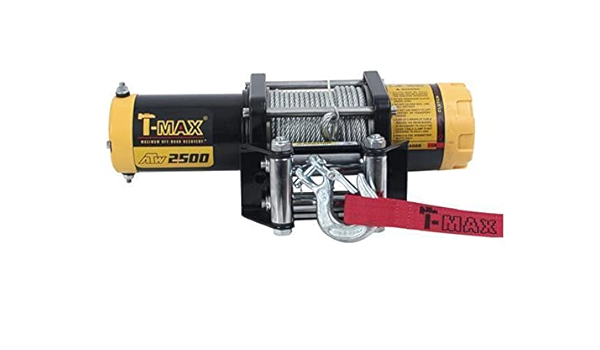 Amazon.co.jp: T-MAX 電動ウインチ 12V 2500LBS ATWPRO オフロード 4X4