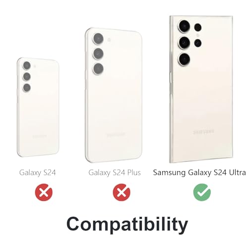 Image of for Bumper Case for Samsung Galaxy s24 Ultra Case Metal, Aluminum Frame &Cover Slim Funda para S 24 Ultra 6.8 '' 5G 2024 Slim S24Ultra Phone Cases