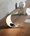 Produktbild Luceplan Curl Tisch Mirror, Chrom/Weiß