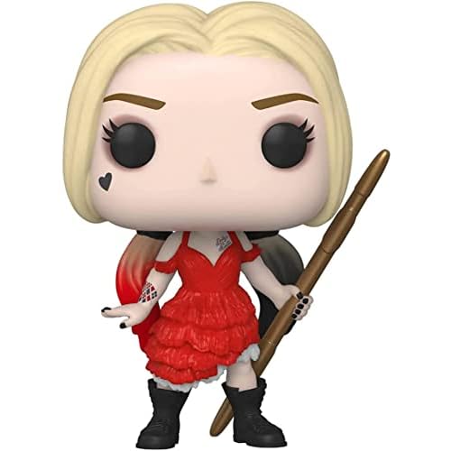Funko Pop! Movies: TSS - Harley Quinn - (Damaged Dress) - Suicide Squad 2 - Figura de Vinilo Coleccionable - Idea de Regalo- Mercancia Oficial - Juguetes para Niños y Adultos - Movies Fans