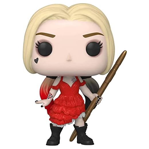 Funko Pop! Movies: TSS - Harley Quinn - (Damaged Dress) - Suicide Squad 2 - Figura de Vinilo Coleccionable - Idea de Regalo- Mercancia Oficial - Juguetes para Niños y Adultos - Movies Fans