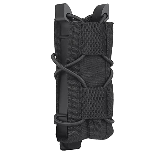 Mag Pouch 9Mm Magazine Pouch Softshell Adjustable Universal Mag Carrier With Molle Clip Bk #TOP1
