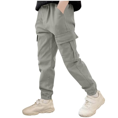 Boys Cargo Pants Size 10-12 Petite Drawstring Boy Joggers Summer Casual Baggy Workout Tactical Cargo Pants for Girls4