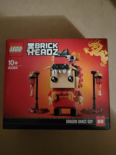 LEGO Dragon Dance Guy - Celebrate The Chinese New Year in Style with BrickHeadz™ Dragon Dance Guy!