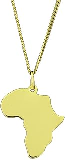 قلادة افريقيا فلوريست من ذا جويلرز لون ذهبي اصفر للنساء