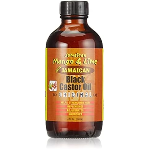Jamaican Mango & Lime Black Castor Oil 4 oz Cover