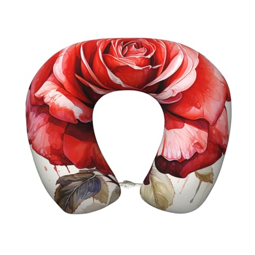 Almohada de viaje espuma viscoelástica tamaño único miniatura 1