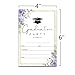 FujLoy 20 Cards with Envelopes, graduation party invitations 2026, 2026 College, High School, University Grad Celebration.（BT2） (Purple 081)