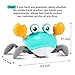 control future Crawling Crab Baby Toy - Infant Tummy Time Toys 3 4 5 6 7 8 9 10 11 12 Babies Boy 3-6 6-12 Learning Crawl 9-12 12-18 Walking Toddler 36 Months Old Music Development 1st Birthday Gifts