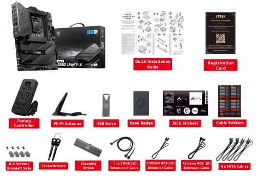Mb Msi Intel 1200 Meg Z590 Unify x - vue 8