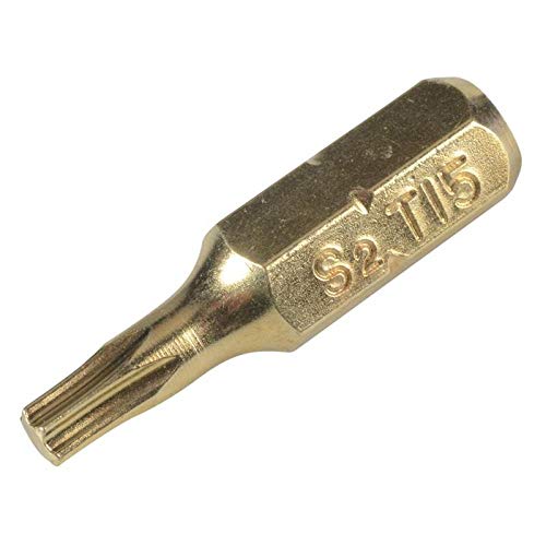 Forgefix Torx kompatibel Bits T15 x 25 mm 10 Stück