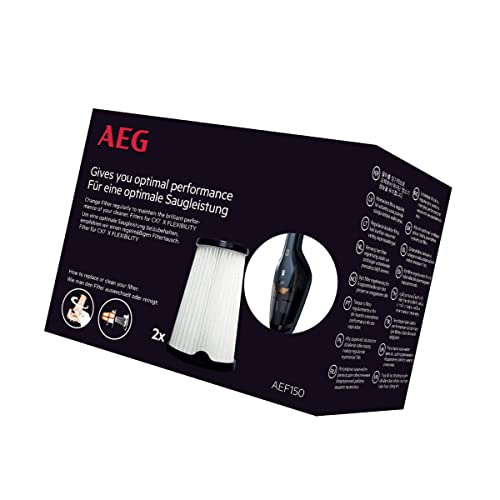 AEG AEF150 Filterset für CX7-2 (Doppelpack, Innenfilter, Staubsauger...