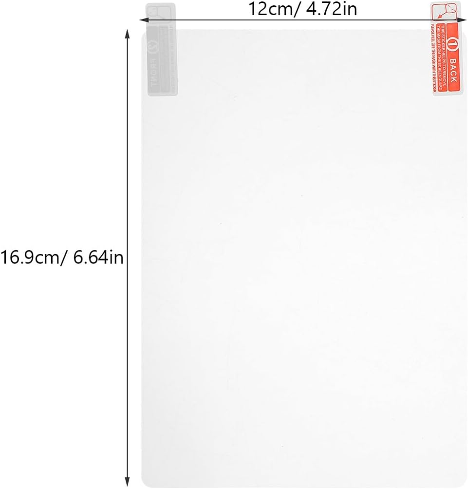 10pcs Ebook Reader Screen Protector Matte Anti-glare PET Film Ultra-thin Protective Film Compatible with 6.8-inch Paperwhite Generation Clear Display Shield