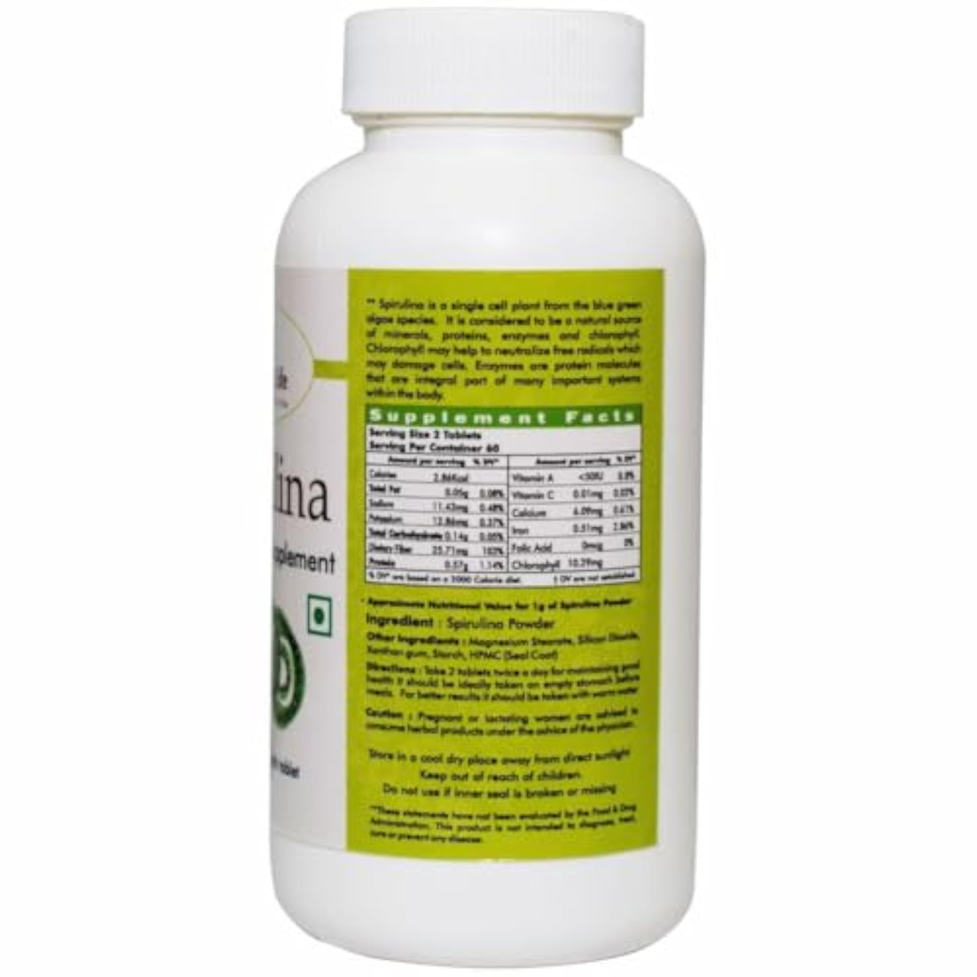 Spirulina Tablets for Nutritional Support