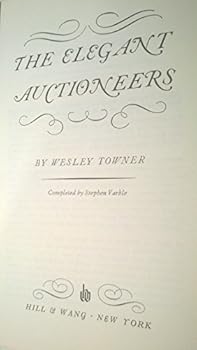 Hardcover The Elegant Auctioneers Book
