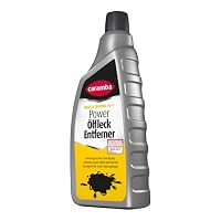 Caramba Power Ölfleck Entferner, Beseitigt Ölflecken auf Pflastersteinen, Betonstein, Textilien und mehr, für Garagenböden geeignet, Gel-Struktur, 1 l