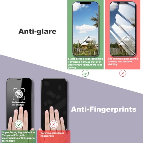 Image of 2-Pack Screen Protector Tempered Glass for iPhone 11 Pro Max and iPhone Xs Max 6.5-Inch, Auto Dust Removal, No Bubbles, High Definition Clear, Easy Installation