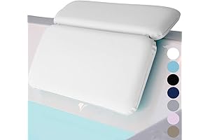 Ultimate Comfort: Gorilla Grip Inflatable Bath Pillows for Relaxing Soaks