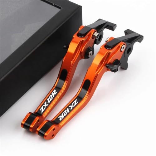 Palancas de moto regulables ZX-12R con tacto 3D antideslizante 7