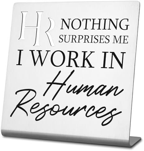 Amazon.com: Funny Office HR Executive Desk Sign Decorative