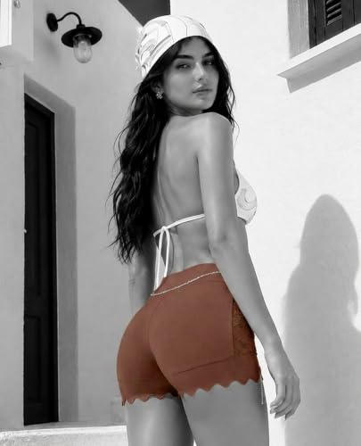 Image of PINQ POLKA Tummy Tucker High Waist Shaper Brief Panty Women, Underneath Belly Fat Control Shapewear All Weather, Breathable Lace