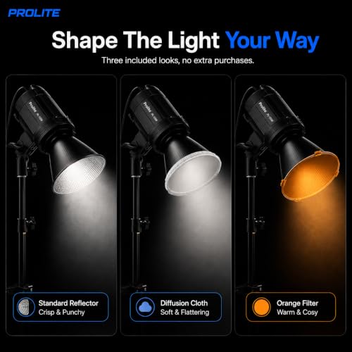 Image of Prolite PL-150W Daylight COB LED Studio Light, 5600K Bowens Mount