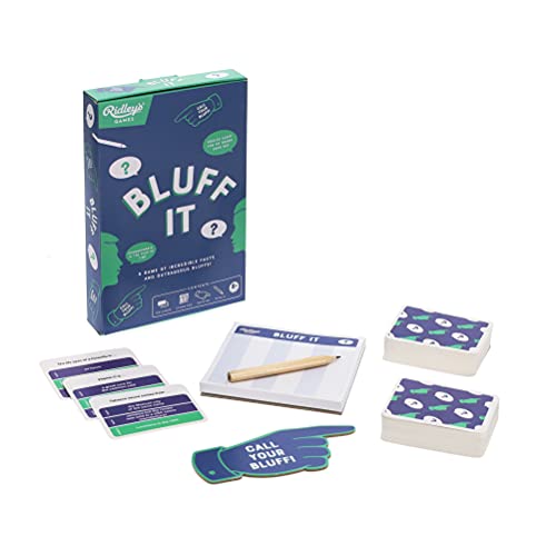 Ridley s Games Room Bluff It Trivia Game Card Game