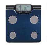 TANITA BC-602 Balanças de composição corporal segmentária Gordura corporal Massa muscular por parte do corpo Ingestão diária de calorias 10 leituras azul metálico