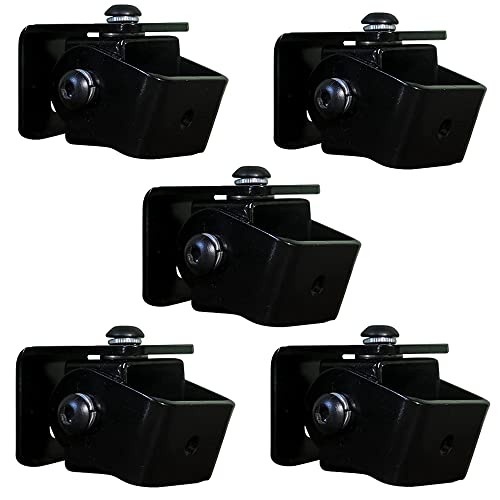 Image of SWM- D2 - Speaker Wall Mount - Bracket for M4 / M5 / 1 /4'' x 20UNC Thread Hole /Keyhole Speakers - with Flexible Positioning Angle (Pack of 5 (Single Hole))